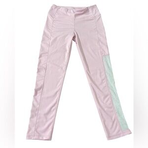Bebe Sports Women Pink Leggings Size Large